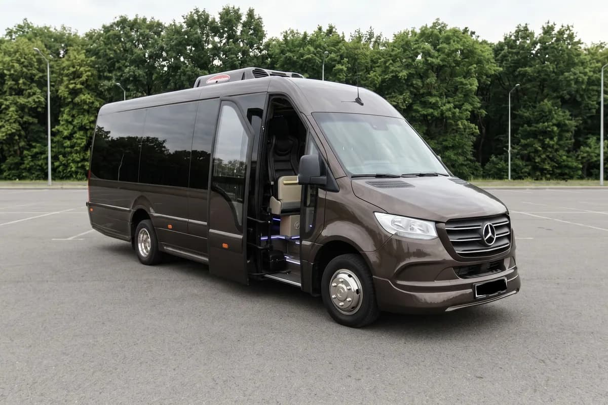 Аренда Mercedes Sprinter с водителем — микроавтобус на 19 мест