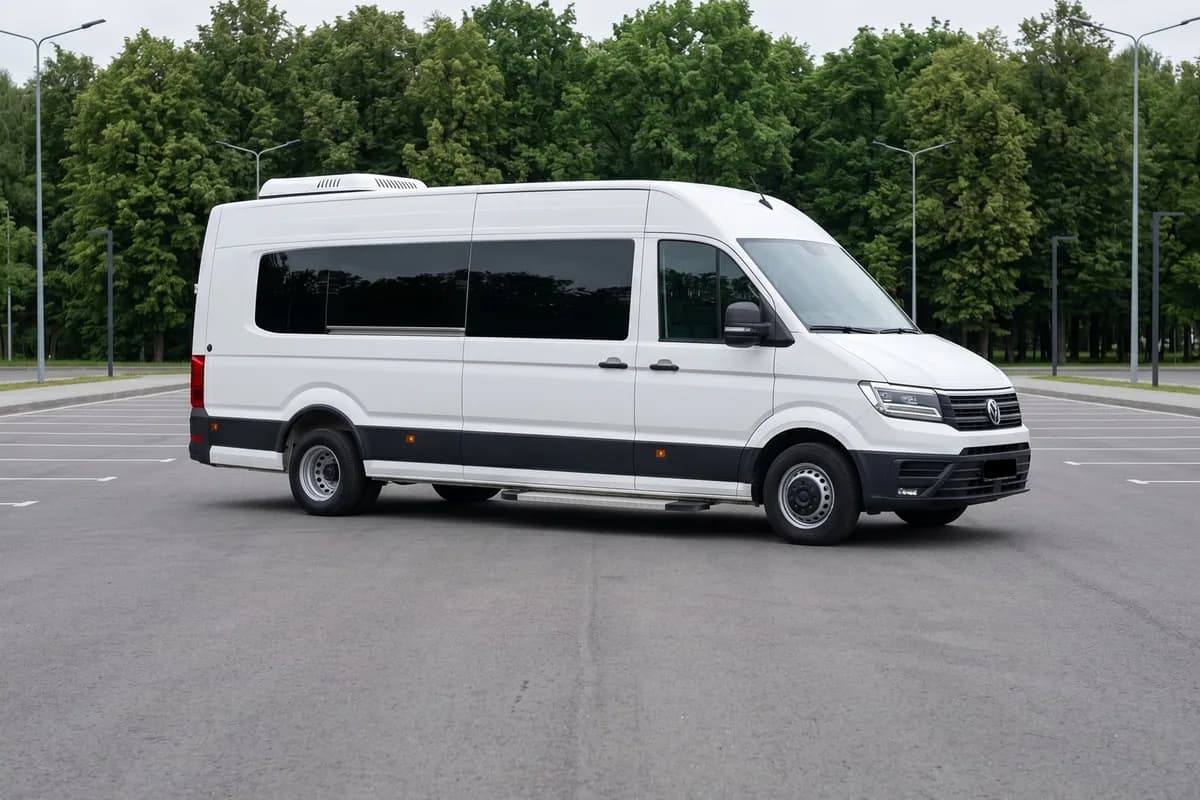 Аренда Volkswagen Crafter с водителем — микроавтобус (20 мест) на 20 мест